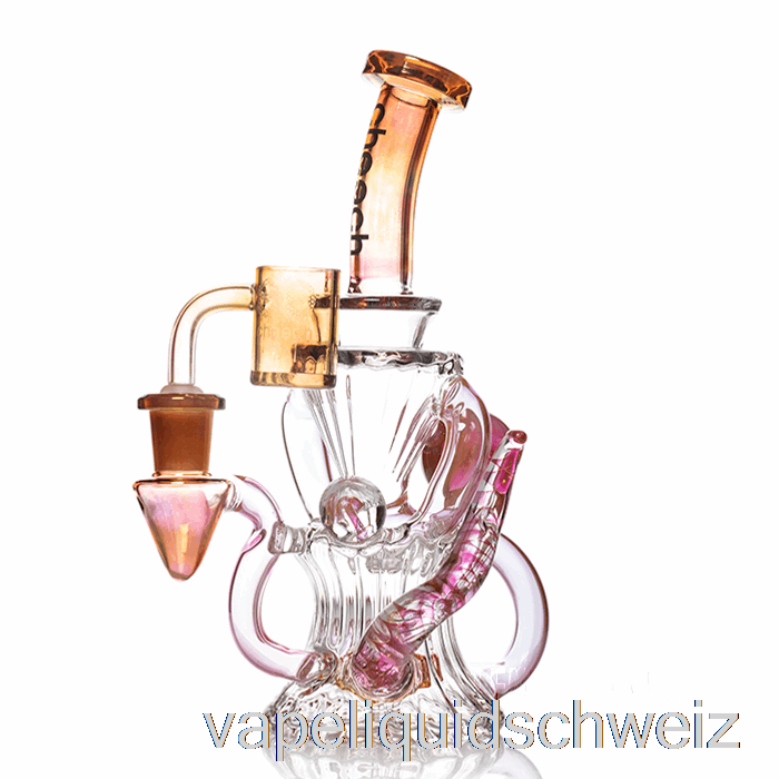 Cheech Glass Huncho Dab Rig Gold Vape Ohne Nikotin